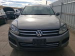 2014 Volkswagen Touareg V6 Tdi Gray vin: WVGEP9BP3ED011974