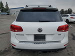 2013 Volkswagen Touareg V6 Tdi White vin: WVGEP9BP4DD006328