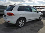 2013 Volkswagen Touareg V6 Tdi White vin: WVGEP9BP4DD006331