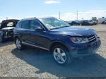 2014 Volkswagen Touareg Lux Blue vin: WVGEP9BP4ED008890