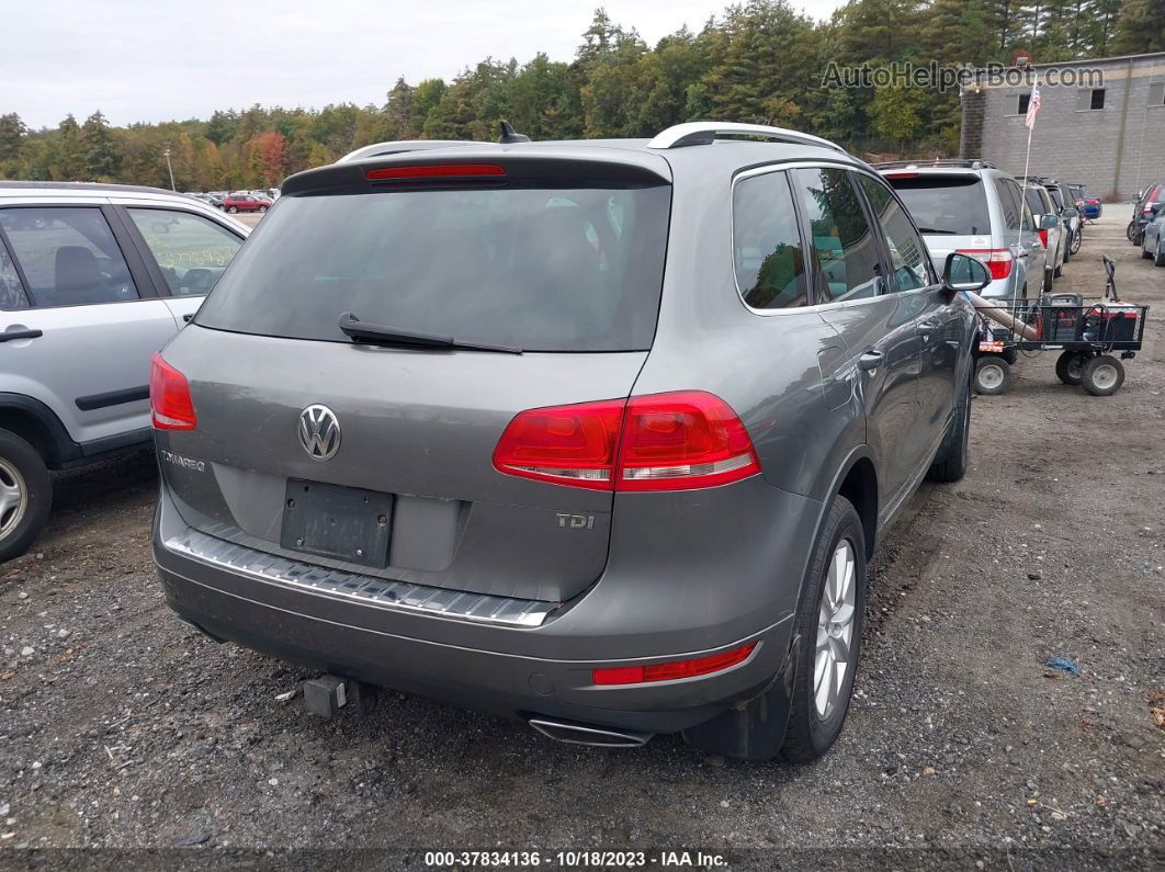 2014 Volkswagen Touareg Sport W/nav Серый vin: WVGEP9BP4ED011711