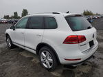 2013 Volkswagen Touareg V6 Tdi White vin: WVGEP9BP5DD001042