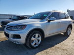 2013 Volkswagen Touareg V6 Tdi Silver vin: WVGEP9BP5DD004572