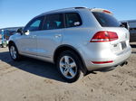 2013 Volkswagen Touareg V6 Tdi Silver vin: WVGEP9BP5DD004572