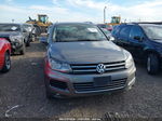 2013 Volkswagen Touareg Tdi Lux Gray vin: WVGEP9BP5DD013403