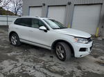 2013 Volkswagen Touareg V6 Tdi White vin: WVGEP9BP6DD006007