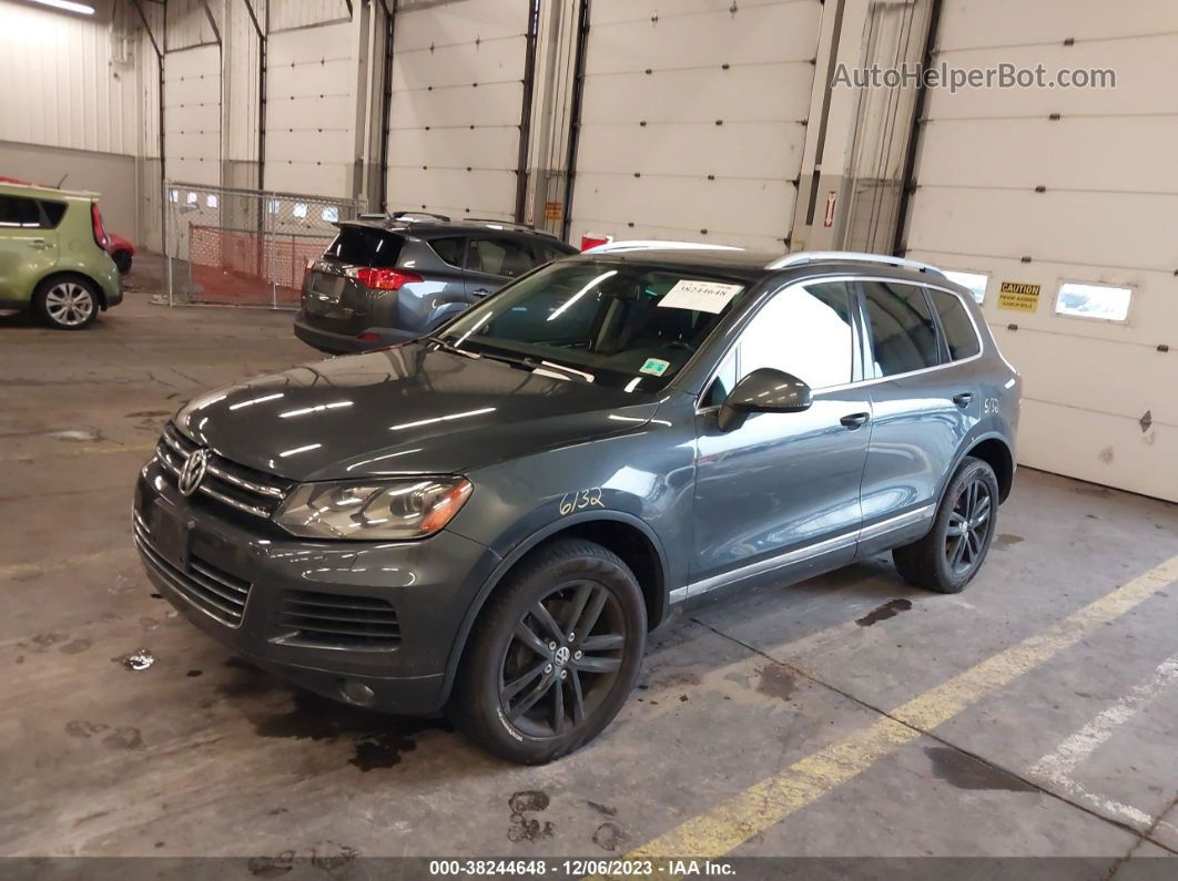 2013 Volkswagen Touareg Tdi Lux Серый vin: WVGEP9BP6DD006640