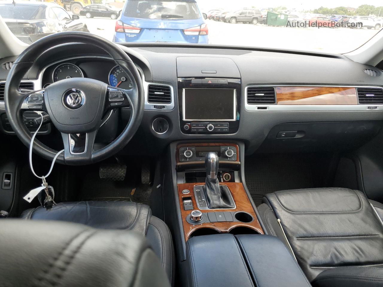 2014 Volkswagen Touareg V6 Tdi Белый vin: WVGEP9BP6ED001293