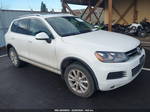 2014 Volkswagen Touareg Tdi Sport White vin: WVGEP9BP6ED010480