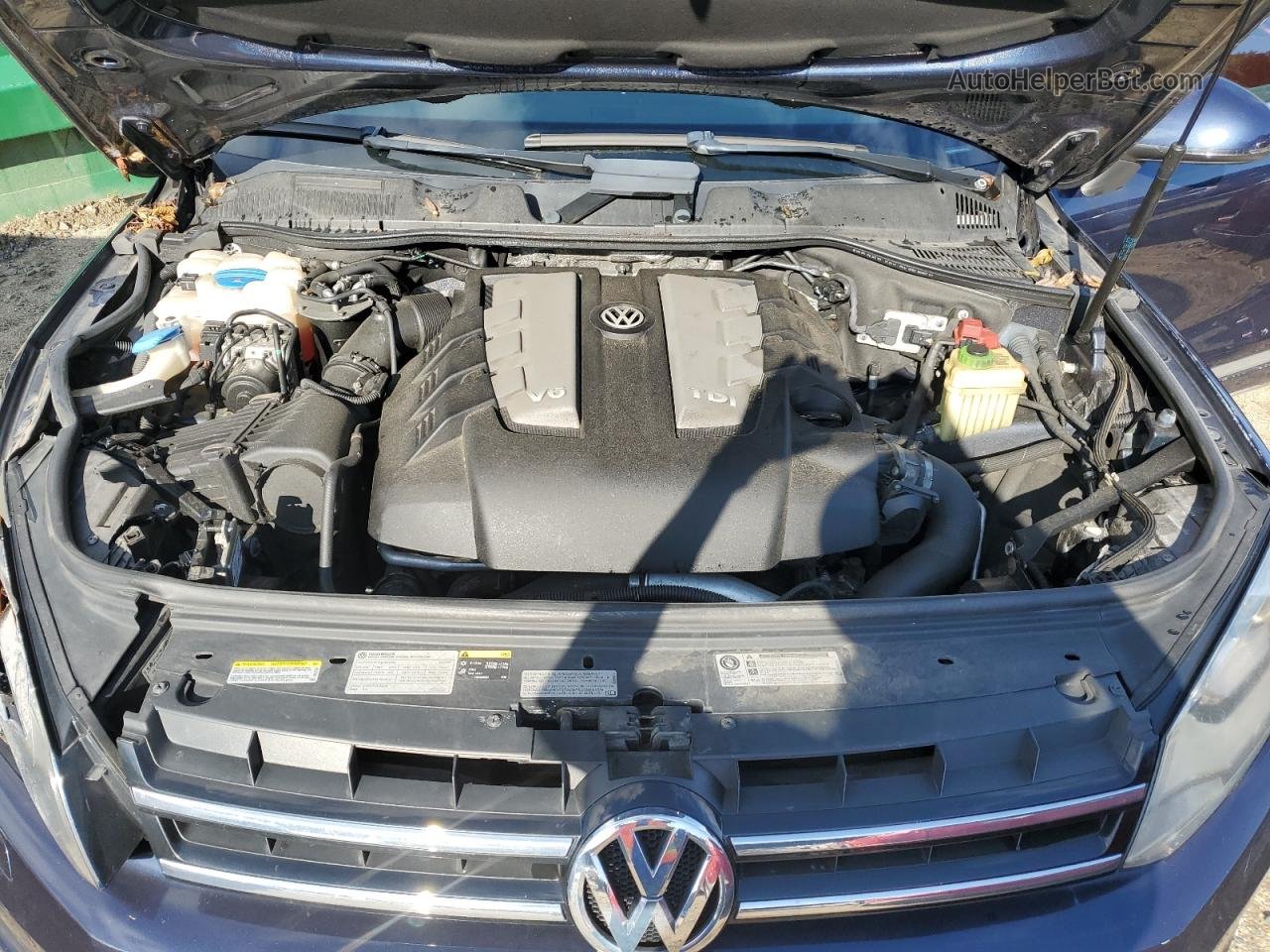 2014 Volkswagen Touareg V6 Tdi Синий vin: WVGEP9BP6ED012259