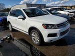 2014 Volkswagen Touareg V6 Tdi White vin: WVGEP9BP6ED013072