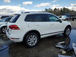 2014 Volkswagen Touareg V6 Tdi White vin: WVGEP9BP6ED013072