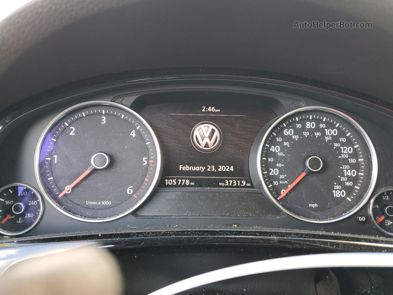 2014 Volkswagen Touareg V6 Tdi Белый vin: WVGEP9BP6ED013072