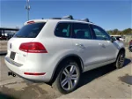 2014 Volkswagen Touareg V6 Tdi White vin: WVGEP9BP7ED013260