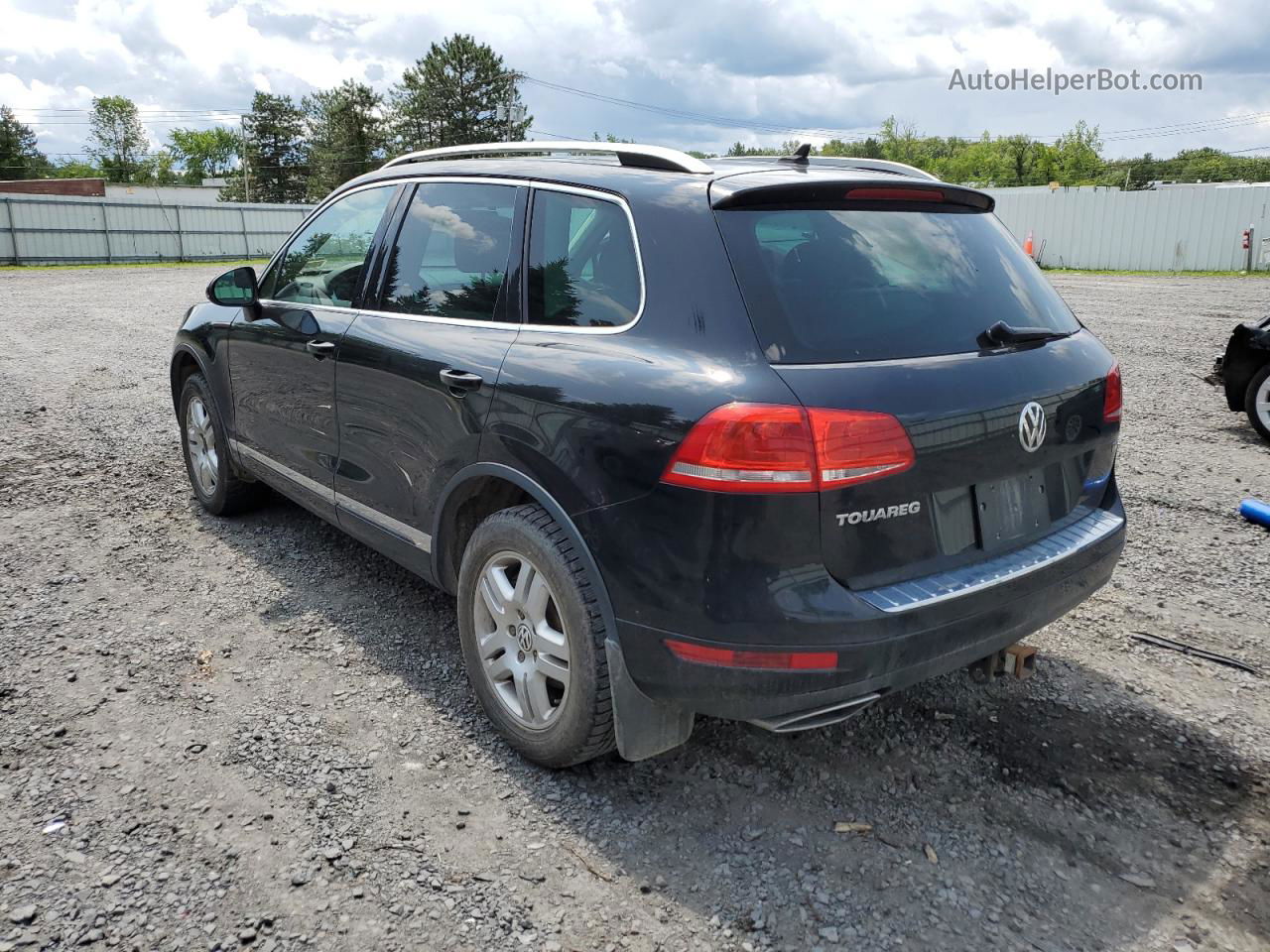 2013 Volkswagen Touareg V6 Tdi Black vin: WVGEP9BP9DD006986