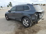 2013 Volkswagen Touareg V6 Tdi Gray vin: WVGEP9BP9DD010603