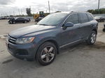 2013 Volkswagen Touareg V6 Tdi Gray vin: WVGEP9BP9DD010603