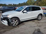 2014 Volkswagen Touareg V6 Tdi White vin: WVGEP9BP9ED005547