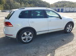 2014 Volkswagen Touareg V6 Tdi White vin: WVGEP9BP9ED005547