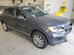 2012 Volkswagen Touareg V6 Gray vin: WVGFF9BP0CD003108