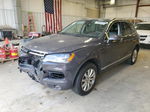 2012 Volkswagen Touareg V6 Gray vin: WVGFF9BP0CD003108