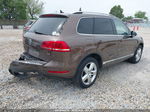 2012 Volkswagen Touareg Vr6 Lux Brown vin: WVGFF9BP1CD001996