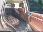 2012 Volkswagen Touareg Vr6 Lux Brown vin: WVGFF9BP1CD001996