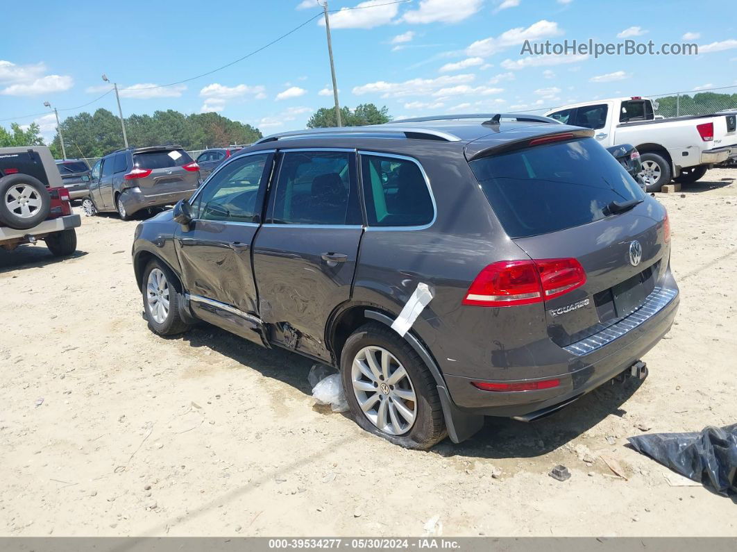 2012 Volkswagen Touareg Vr6 Executive/vr6 Lux/vr6 Sport Gray vin: WVGFF9BP1CD003425