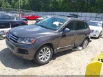 2012 Volkswagen Touareg Vr6 Executive/vr6 Lux/vr6 Sport Gray vin: WVGFF9BP1CD003425