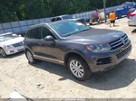 2012 Volkswagen Touareg Vr6 Executive/vr6 Lux/vr6 Sport Gray vin: WVGFF9BP1CD003425