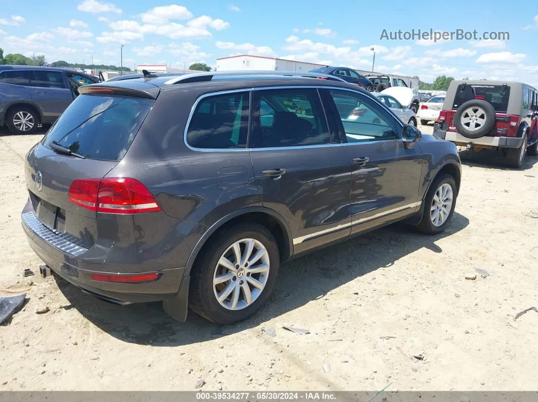 2012 Volkswagen Touareg Vr6 Executive/vr6 Lux/vr6 Sport Gray vin: WVGFF9BP1CD003425