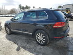 2012 Volkswagen Touareg V6 Black vin: WVGFF9BP2CD003207