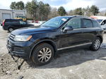 2012 Volkswagen Touareg V6 Black vin: WVGFF9BP2CD003207