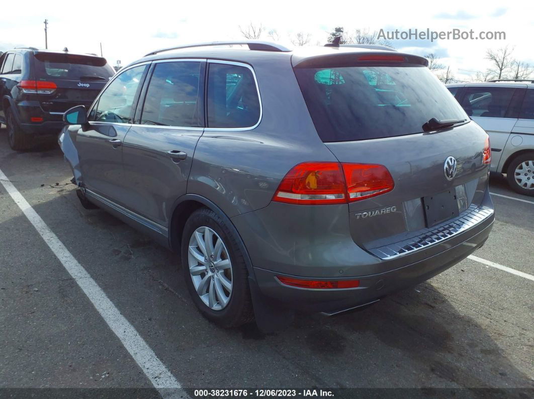 2012 Volkswagen Touareg Vr6 Sport Blue vin: WVGFF9BP3CD001448