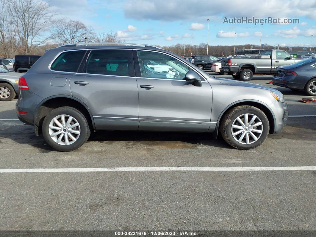 2012 Volkswagen Touareg Vr6 Sport Blue vin: WVGFF9BP3CD001448