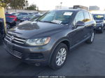 2012 Volkswagen Touareg Vr6 Sport Gray vin: WVGFF9BP4CD004097