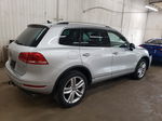 2012 Volkswagen Touareg V6 Серебряный vin: WVGFF9BP5CD002312