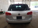 2012 Volkswagen Touareg V6 Silver vin: WVGFF9BP5CD002312