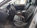 2012 Volkswagen Touareg V6 Silver vin: WVGFF9BP5CD002312