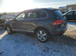 2012 Volkswagen Touareg V6 Gray vin: WVGFF9BP7CD001808