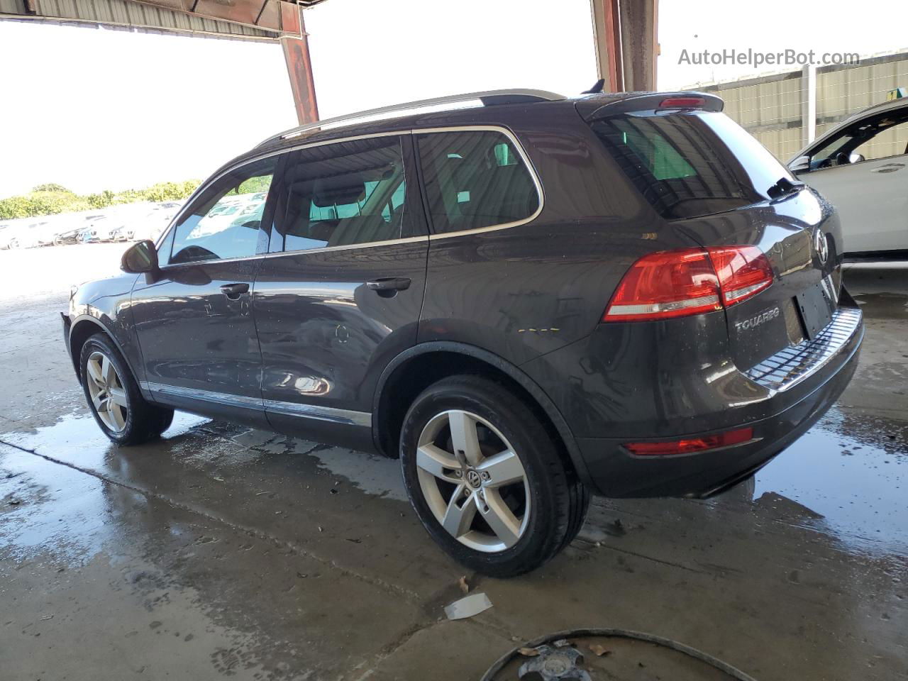 2012 Volkswagen Touareg V6 Black vin: WVGFF9BP7CD002103