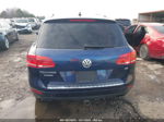 2012 Volkswagen Touareg Lux Синий vin: WVGFF9BP8CD000442