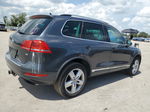 2012 Volkswagen Touareg V6 Gray vin: WVGFF9BP9CD004130