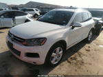 2012 Volkswagen Touareg Lux Белый vin: WVGFF9BPXCD001771