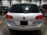 2012 Volkswagen Touareg V6 Silver vin: WVGFF9BPXCD001964