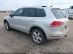 2012 Volkswagen Touareg Vr6 Lux Silver vin: WVGFF9BPXCD003181