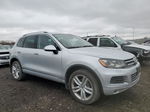 2012 Volkswagen Touareg V6 Tdi Silver vin: WVGFK9BP0CD002388