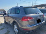 2012 Volkswagen Touareg V6 Tdi Gray vin: WVGFK9BP0CD004724