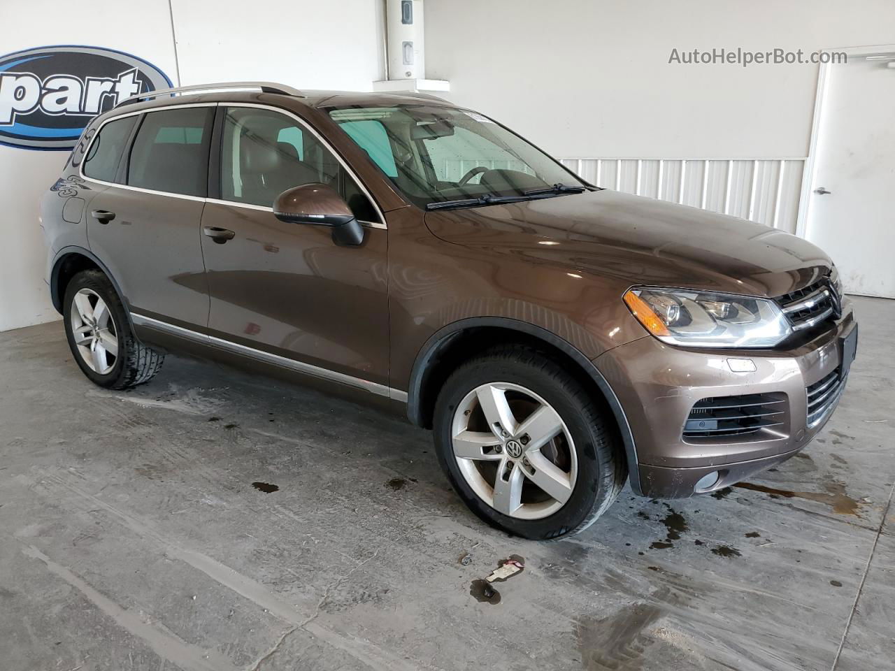 2012 Volkswagen Touareg V6 Tdi Gold vin: WVGFK9BP1CD000889