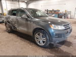 2012 Volkswagen Touareg Tdi Executive Gray vin: WVGFK9BP1CD001184